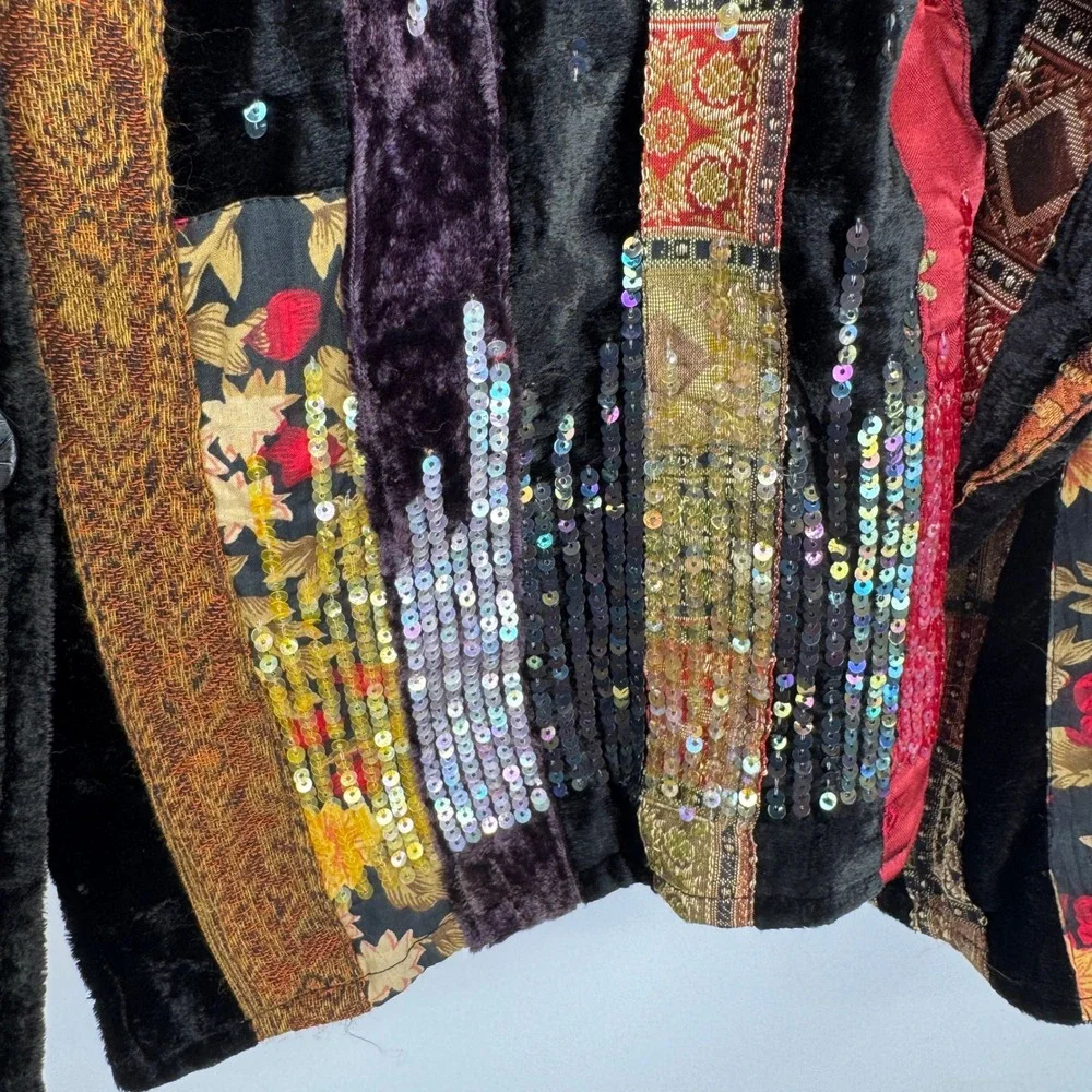 Coldwater Creek artistic patchwork